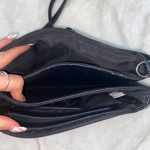 Black leather purse - Picture 3 of 3